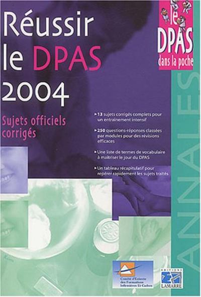 Picture of REUSSIR LE DPAS 2004