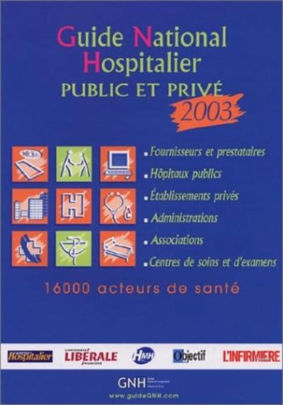 Picture of GUIDE NATIONAL HOSPITALIER 2003