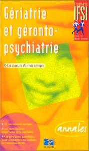 Image de GERIATRIE ET GERONTOPSYCHIATRIE CAS CONCRETS OFFICIELS CORRIGES