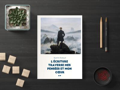 Picture of L'écriture traverse mes pensées et mon cœur