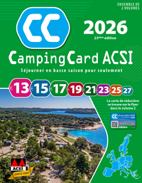 Image de CampingCard ACSI 2026 - Français - Ensemble de deux volumes