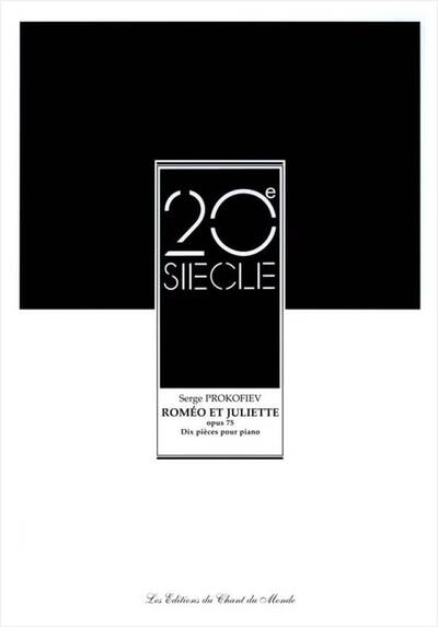 Picture of SERGE PROKOFIEFF : ROMEO ET JULIETTE BALLET OP.75 - 10 PIECES