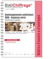 Picture of Base de prix BTP - Maîtres d'oeuvre & d'ouvrages - Aménagements extérieurs - VRD-Espaces verts