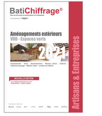 Picture of Base de prix BTP - Artisans et Entreprises - Aménagements extérieurs - VRD - Espaces verts