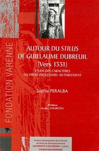 Picture of AUTOUR DU STILUS DE GUILLAUME DUBREUIL (VERS 1331)