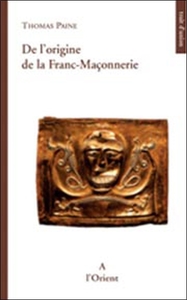 Picture of De l'origine de la Franc-Maçonnerie