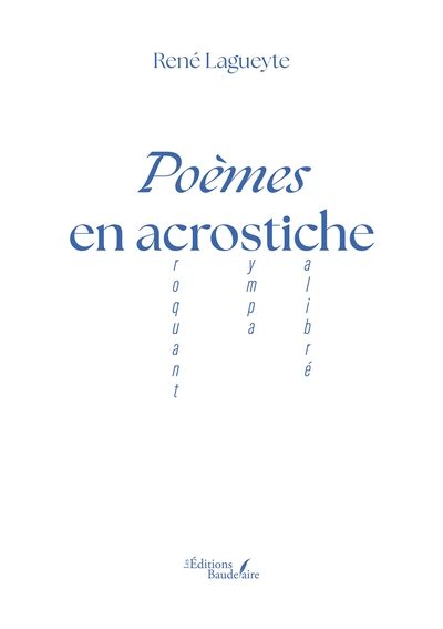 Picture of Poèmes en acrostiche
