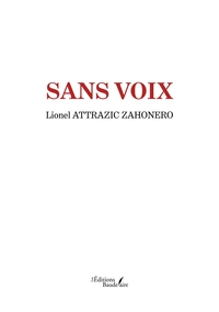 Picture of Sans voix