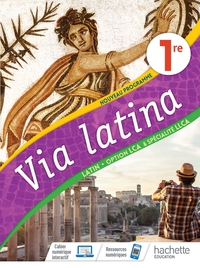 Picture of Via Latina Option LCA et Spécialité LLCA 1re - Livre Elève - Ed. 2020