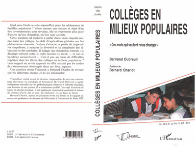 Image de Collèges en milieux populaires