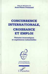 Picture of CONCURRENCE INTERNATIONALE, CROISSANCE ET EMPLOI