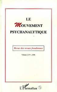 Image de Le Mouvement Psychanalytique Vol. I, 1