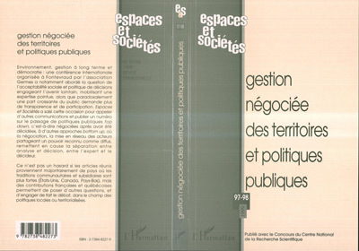 Image de GESTION NEGOCIEE DES TERRITOIRES ET POLITIQUES PUBLIQUES (n°97-98)