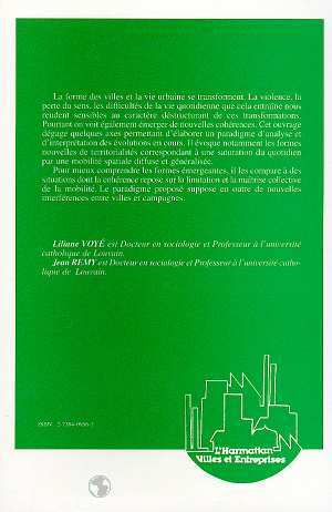 Image de La ville : vers une nouvelle définition ?