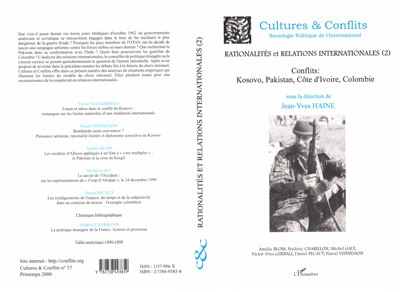 Image de RATIONALITÉ ET RELATIONS INTERNATIONALES (2)