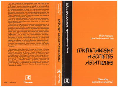 Image de Confucianisme et sociétés asiatiques