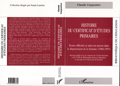 Picture of Histoire du certificat d'études primaires