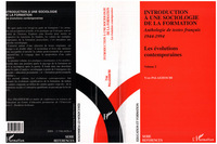 Image de Introduction à une Sociologie de la Formation