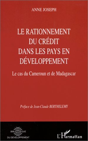 Picture of RATIONNEMENT DU CRéDIT DANS LES PAYS EN DéVELOPPEMENT
