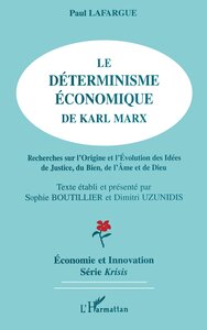 Image de Le déterminisme économique de Karl Marx