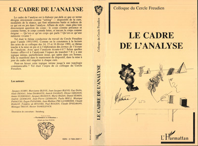 Picture of Le cadre de l'analyse (Colloque)