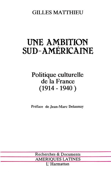 Image de Une ambition sud-américaine
