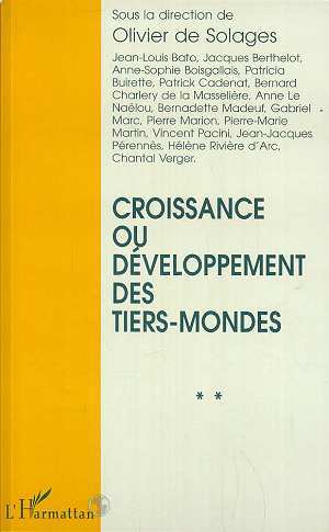 Picture of Croissance ou Développement des Tiers-Mondes