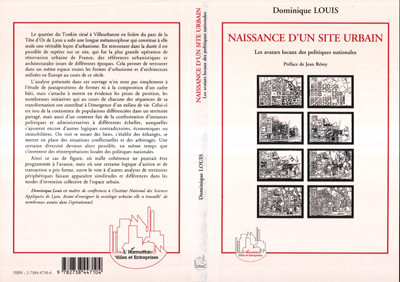 Image de Naissance d'un site urbain