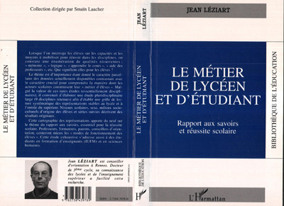 Picture of Le métier de lycéen et d'étudiant