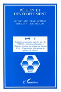 Image de RÉGION ET DÉVELOPPEMENT N° 8