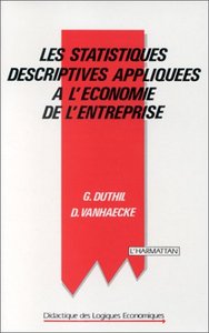 Image de Les statistiques descriptives appliquées à l'économie de l'entreprise