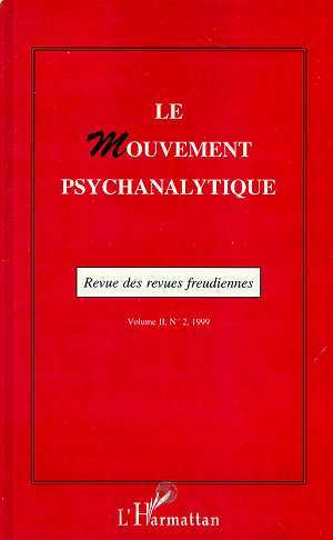 Image de Le Mouvement Psychanalytique Vol. II, 2