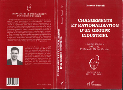 Image de Changements et rationalisation d'un groupe industriel