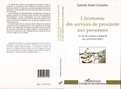 Picture of L'ECONOMIE DES SERVICES DE PROXIMITE AUX PERSONNES