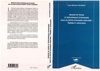 Picture of Marché du travail et développement économique dans les petites économies insulaires : théorie et application