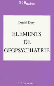 Picture of Eléments de géopsychiatrie