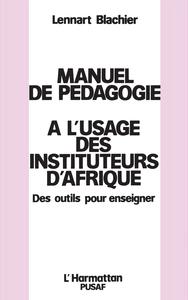 Picture of Manuel de pédagogie à l'usage des instituteurs d'Afrique