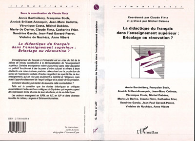 Image de La Didactique du Français dans l'enseignement Supérieur : Br