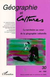 Picture of LE TERRITOIRE AU C?UR DE LA GÉOGRAPHIE CULTURELLE