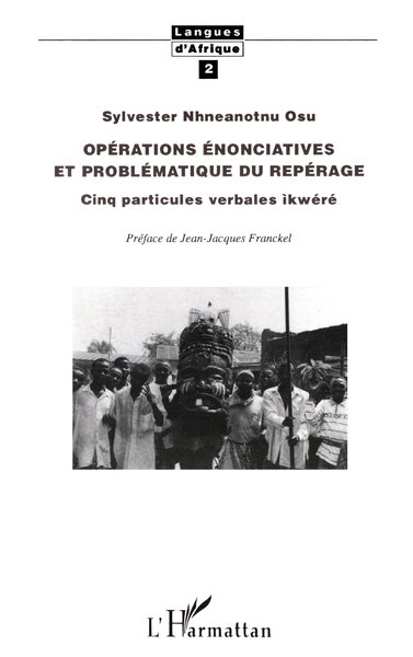 Image de Opérations Énonciatives et Problématique du Repérage