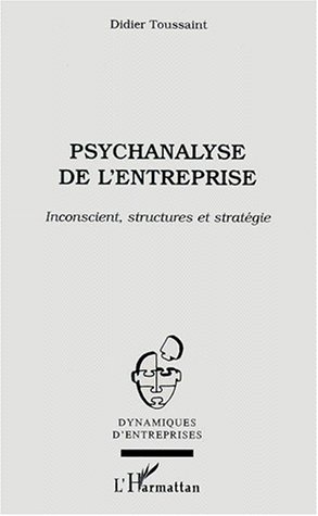 Picture of PSYCHANALYSE DE L'ENTREPRISE