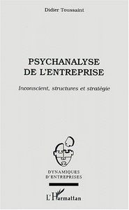 Picture of PSYCHANALYSE DE L'ENTREPRISE