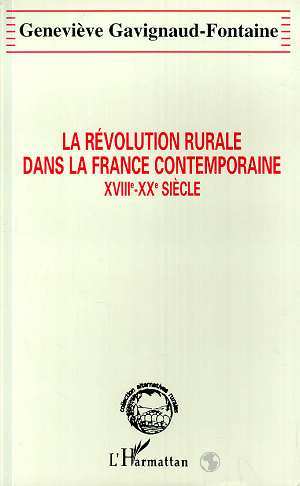 Picture of La révolution rurale dans la France contemporaine