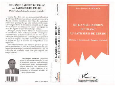 Image de DE L'ANGE GARDIEN DU FRANC AU BÂTISSEUR DE L'EURO
