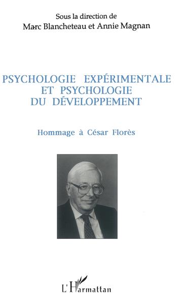 Picture of Psychologie expérimentée et psychologie du développement