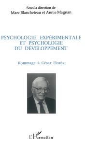 Picture of Psychologie expérimentée et psychologie du développement
