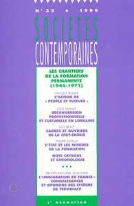 Image de Les chantiers de la formation permanente (1945-1971)