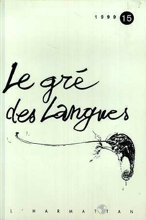 Image de Le gré des langues n°15
