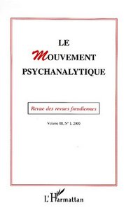 Image de Le mouvement psychanalytique Vol. III, 1