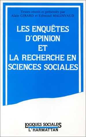 Picture of Les enquêtes d'opinion et la recherche en sciences sociales